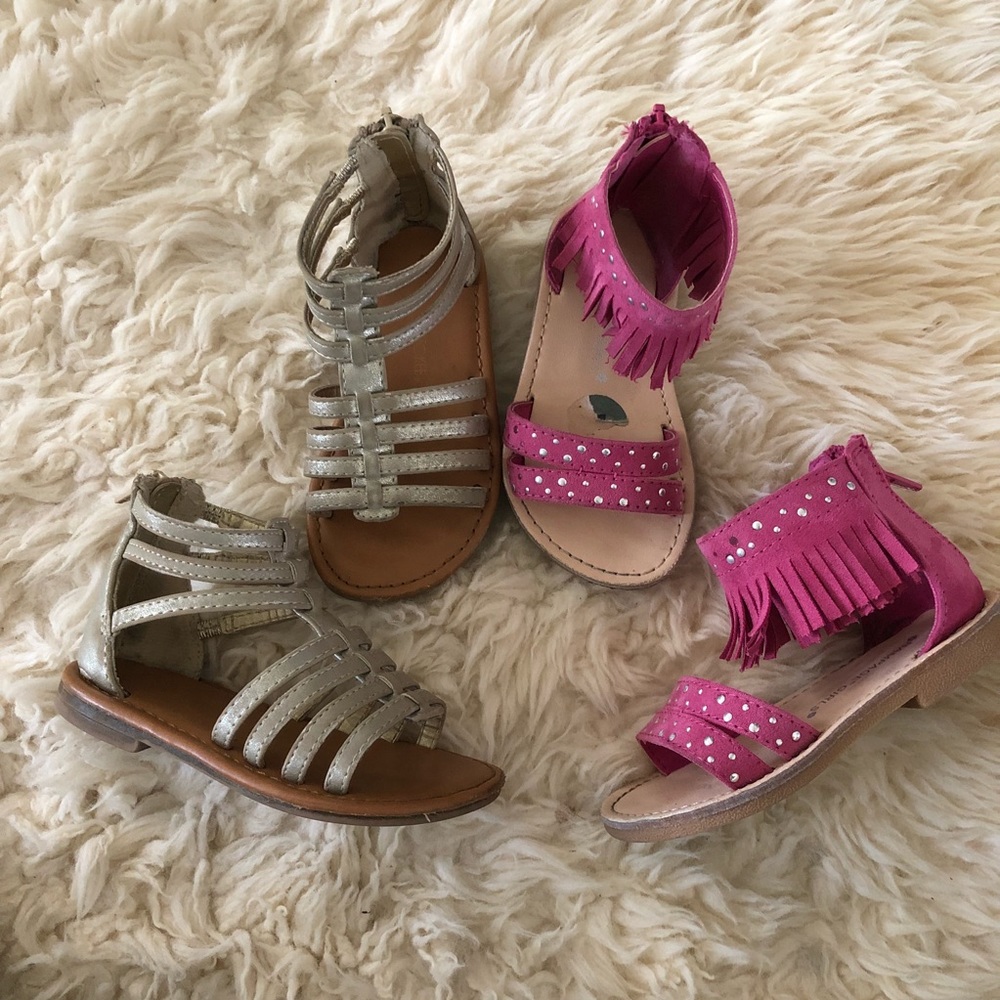 TODDLER GIRL SANDALS BUNDLE 7